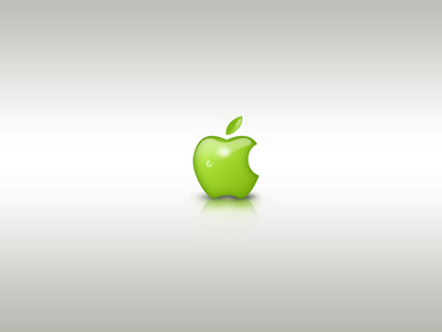 wallpaper green apple. Green Apple Wallpaper