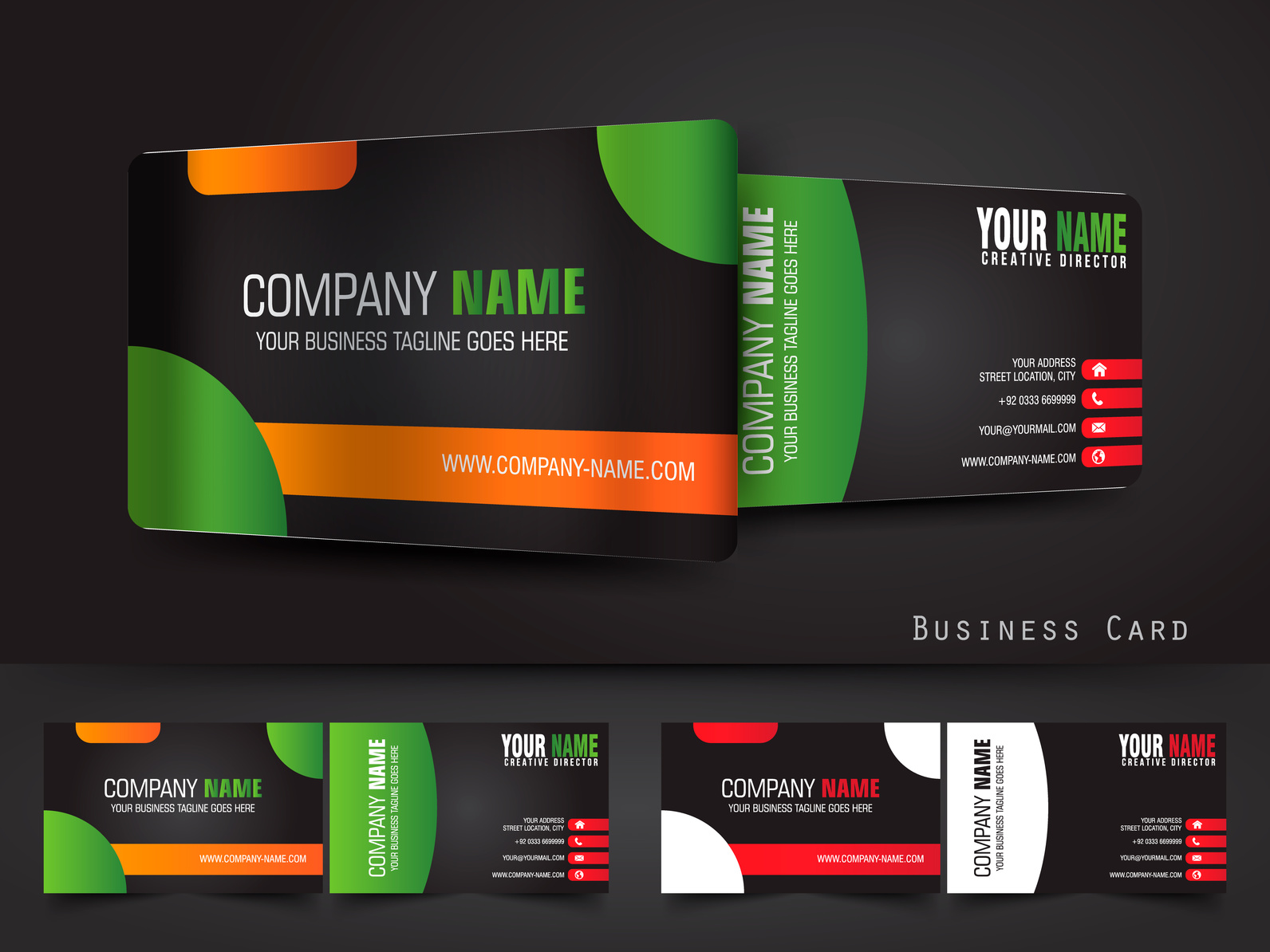 business card design