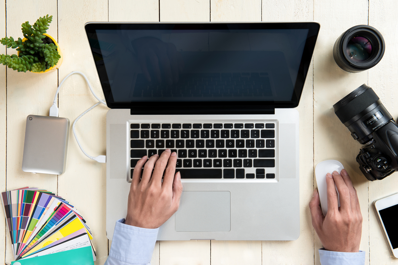 man at laptop