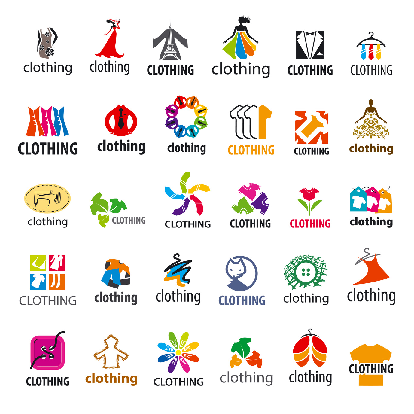 Retail Clothing Store Logos