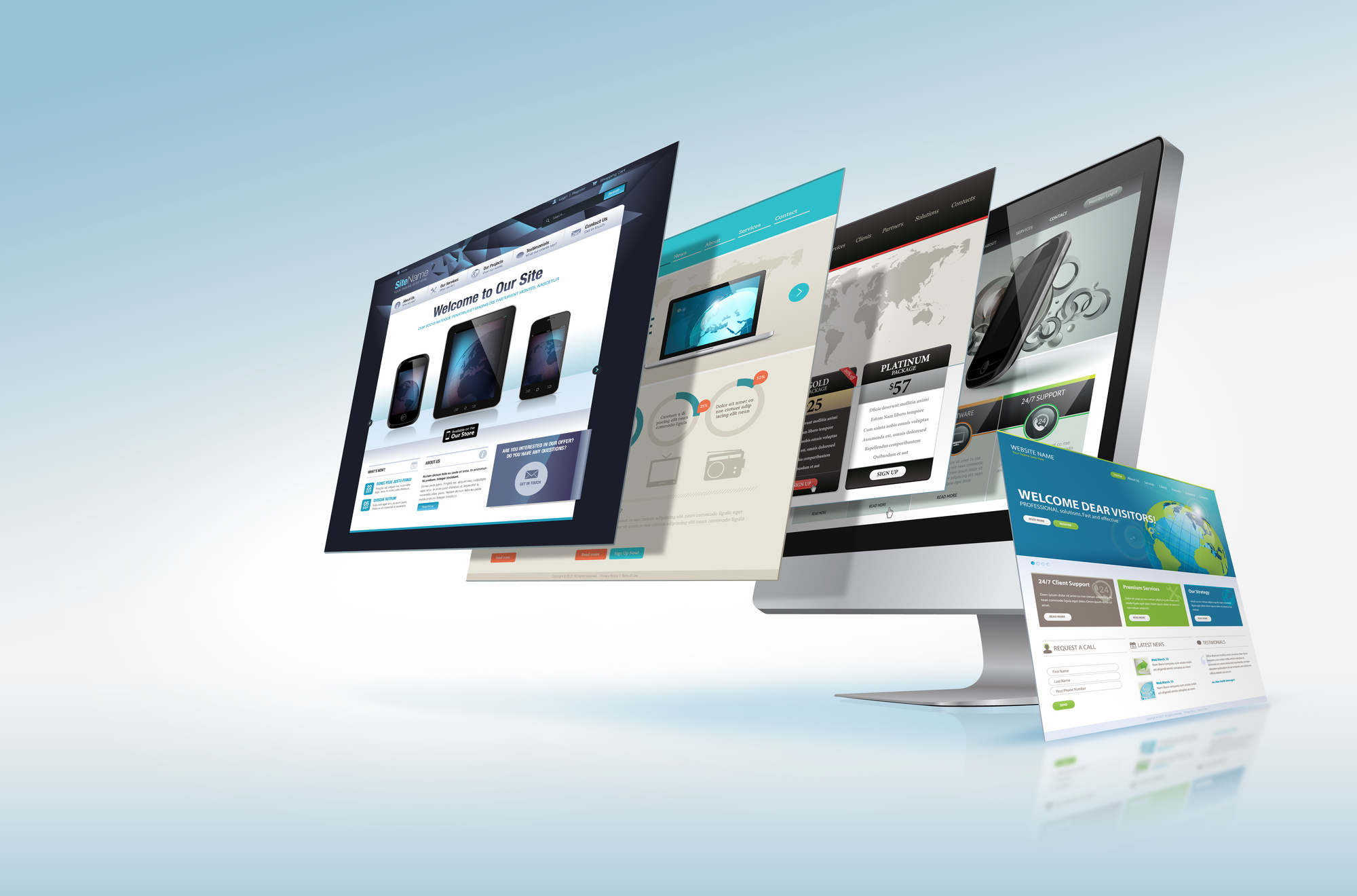 Hire a Professional for Website Design and Development.